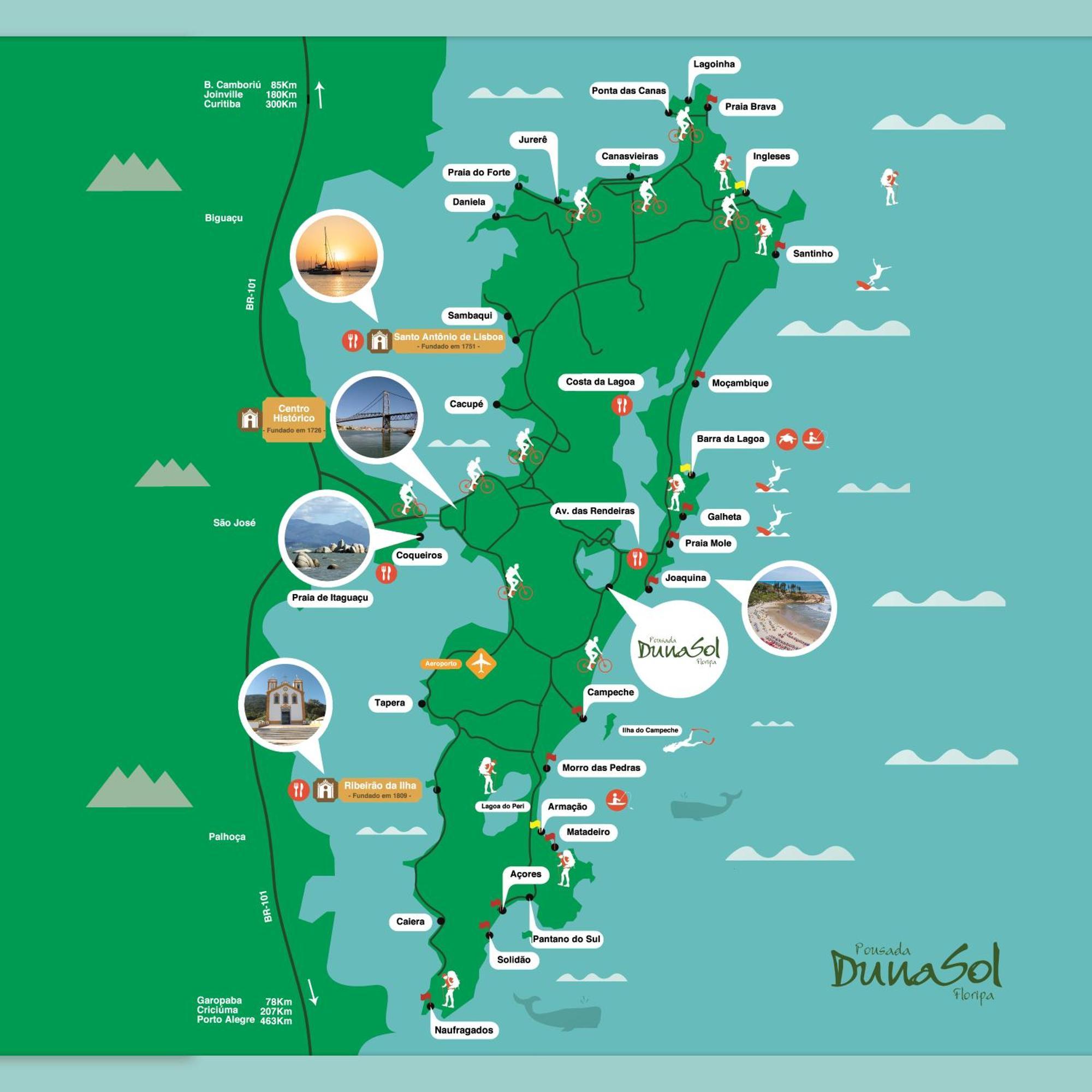 Pousada Dunasol Floripa Florianopolis Luaran gambar
